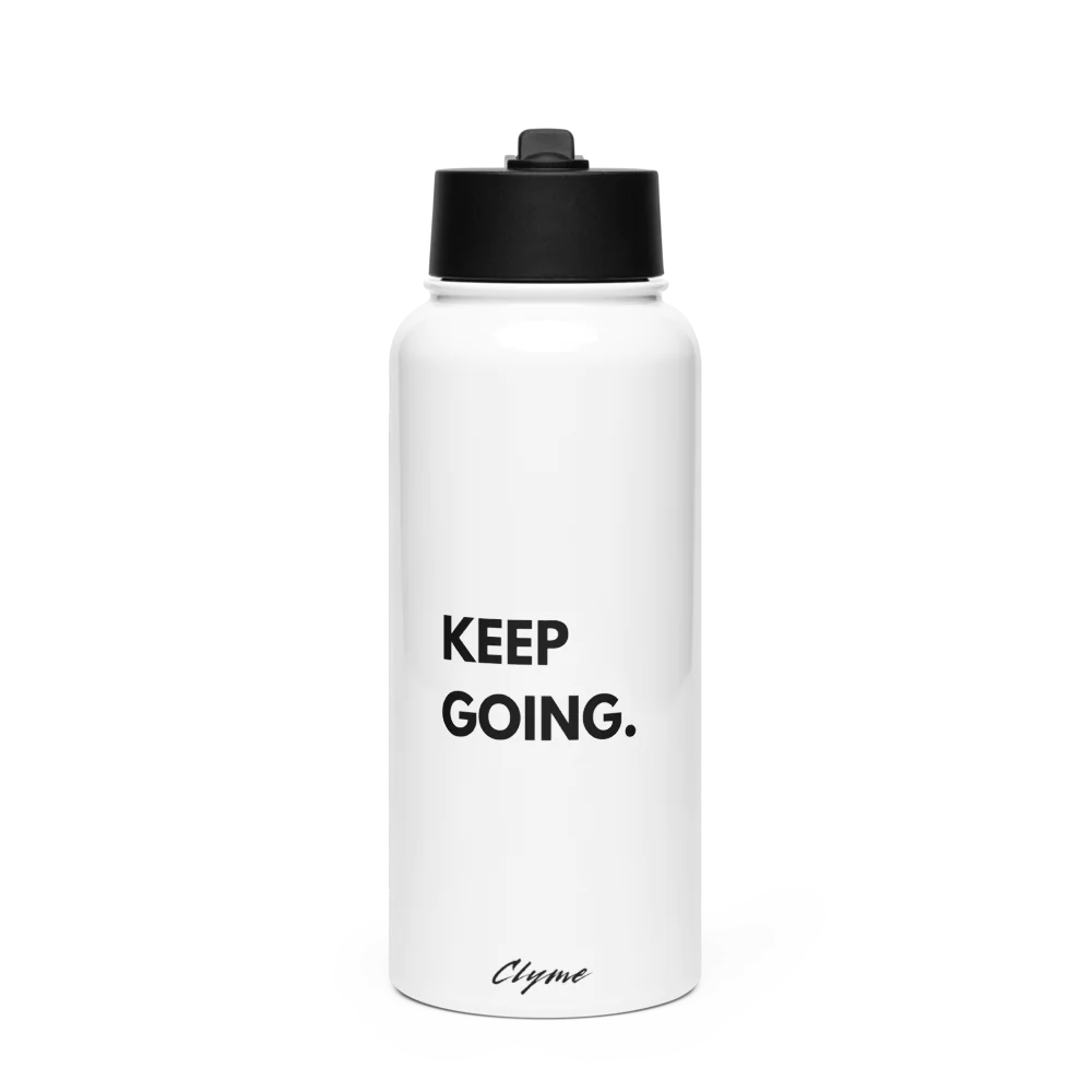 Insulated Bottle with Straw