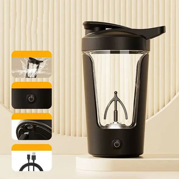 Auto Protein Shaker Bottle